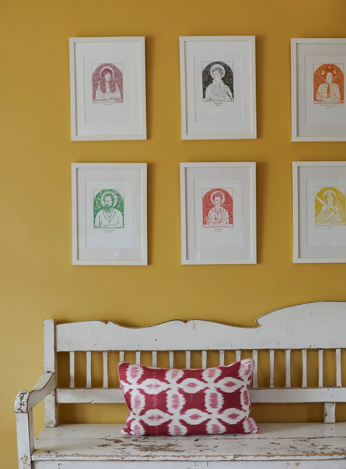 At home with knitwear designer Alice Byrom