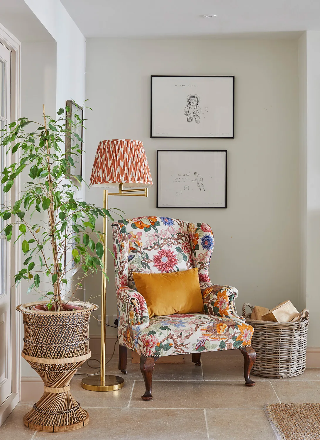 At home with knitwear designer Alice Byrom