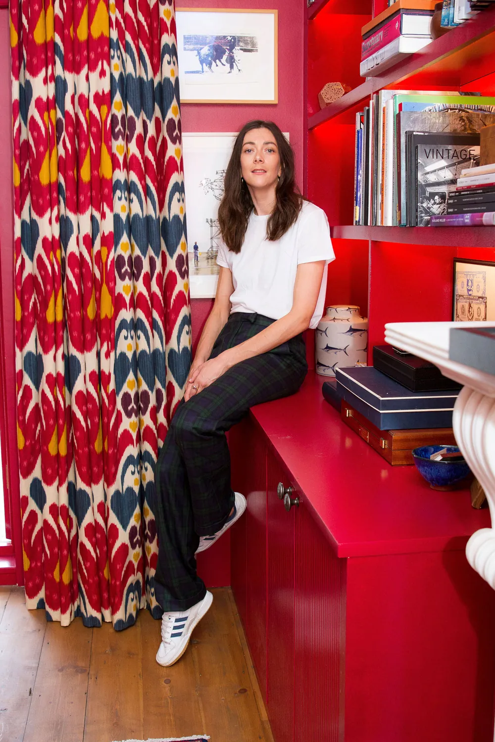 At home with knitwear designer Alice Byrom