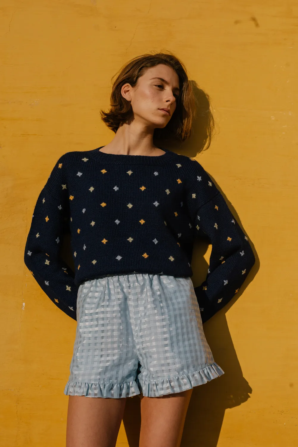 At home with knitwear designer Alice Byrom
