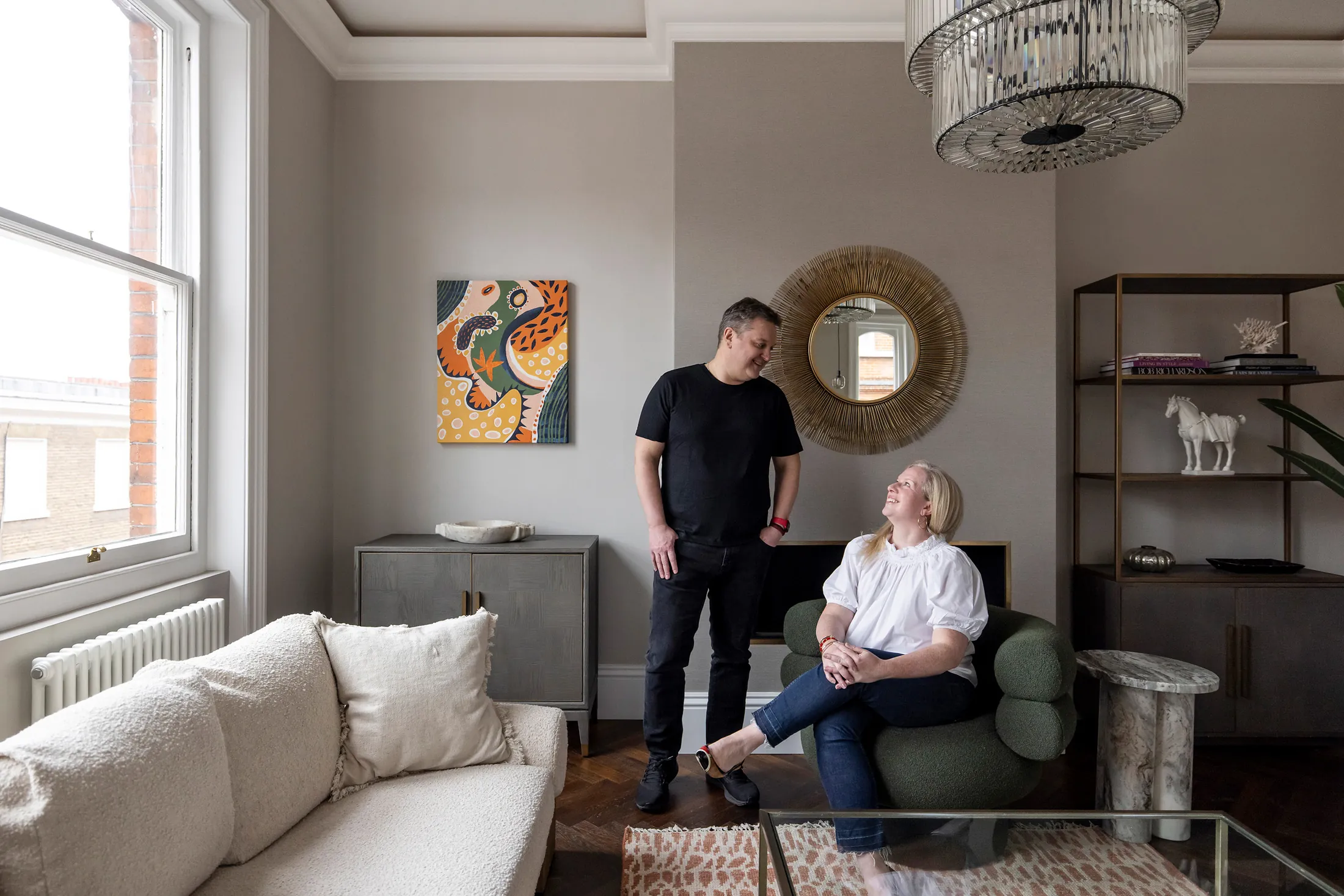 Draycott Place homeowners Adam and Lindsay on what gives Chelsea its buzz