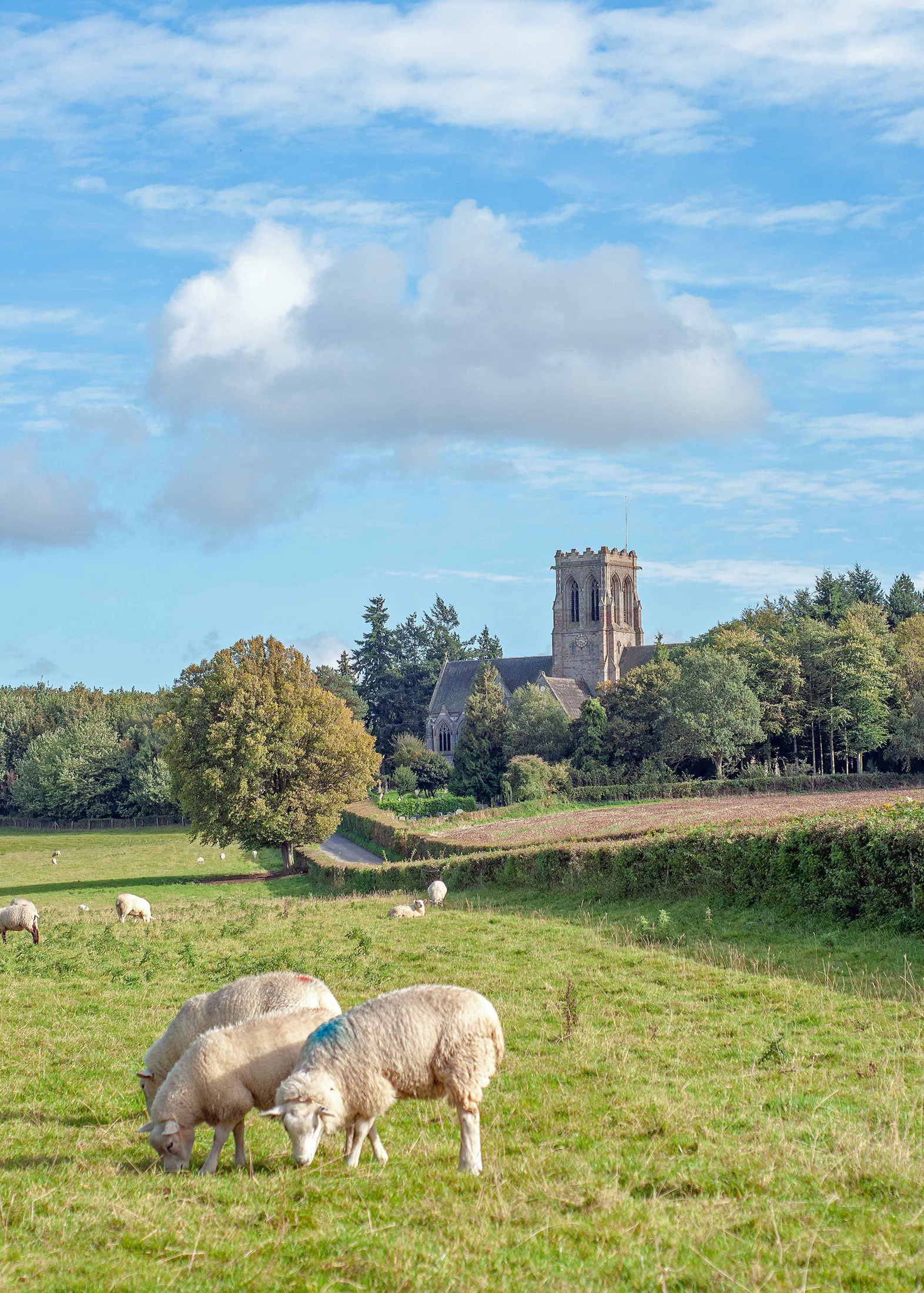 Belmont abbey in Herefordshire.