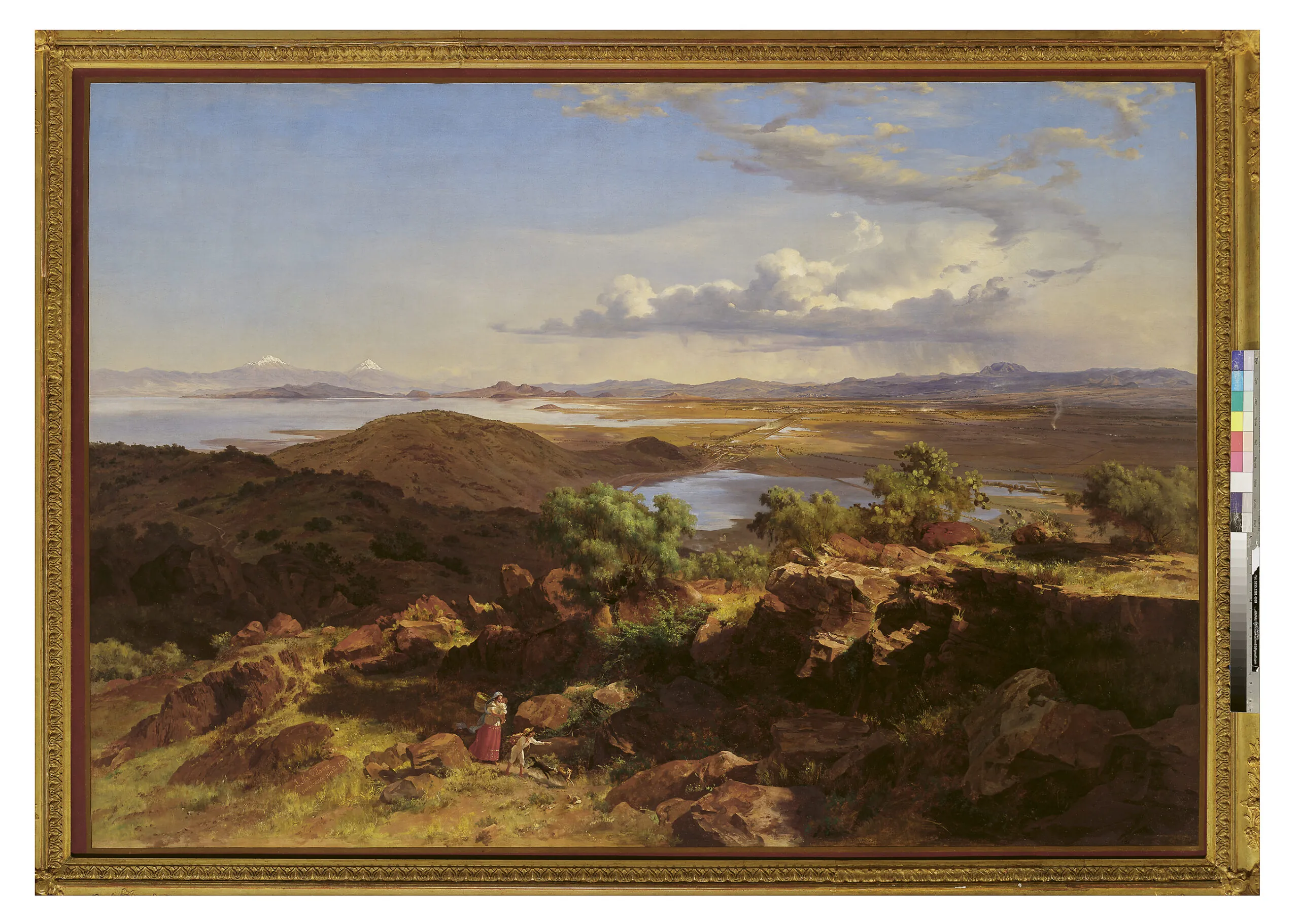The Valley of Mexico from the Hill of Santa Isabel, 1875