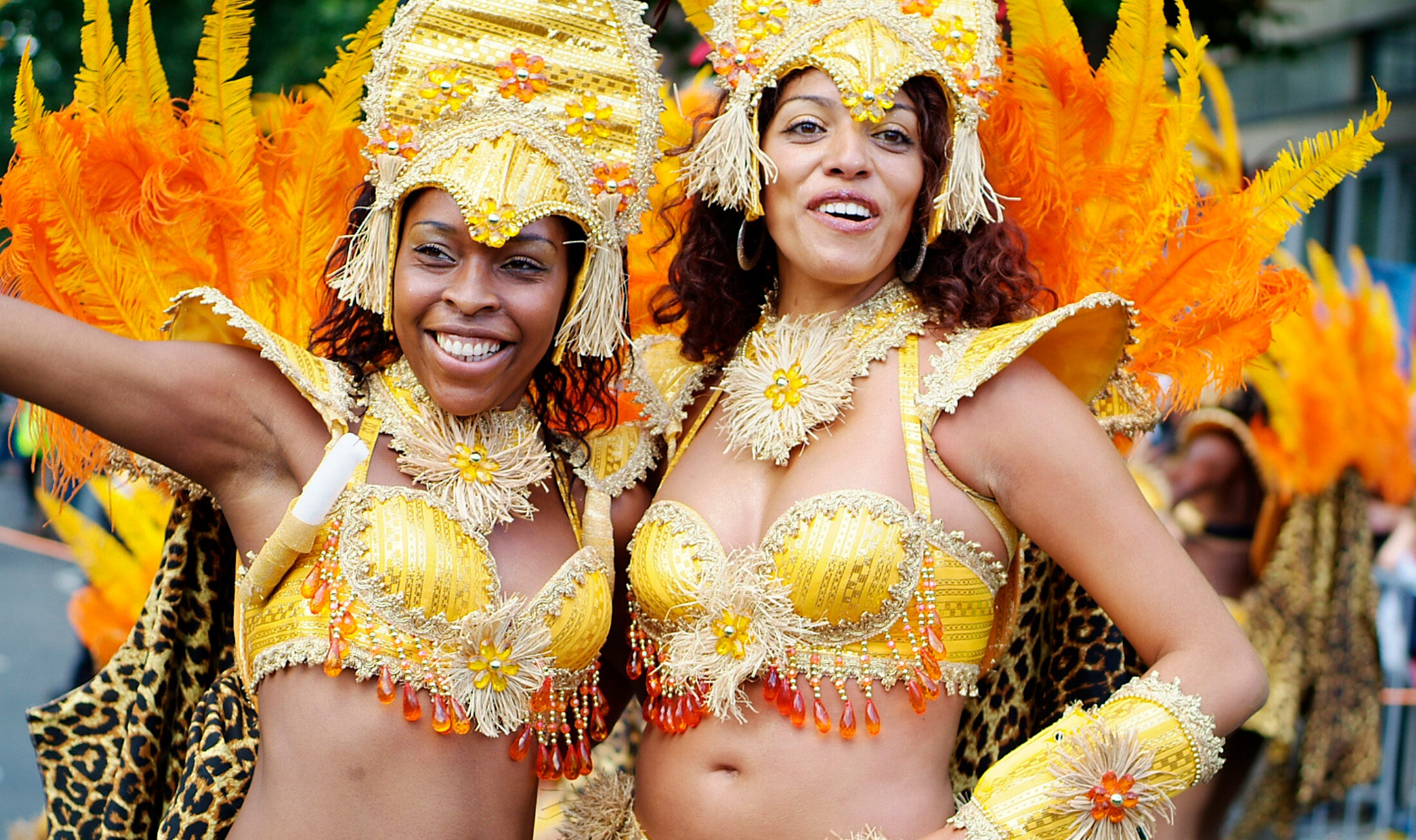 The untold history of Notting Hill Carnival - performers in full costume