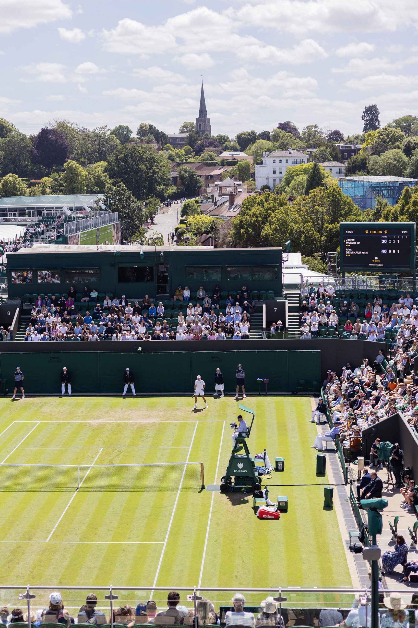 Wimbledon court