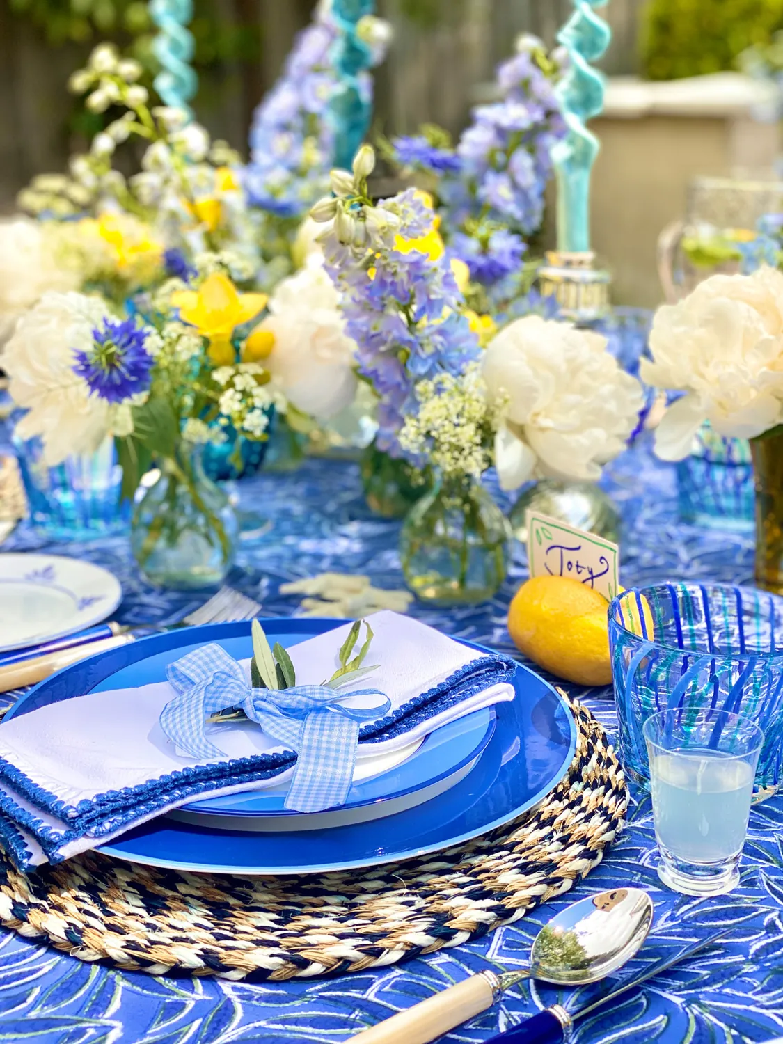 The art of tablescaping with LAY London